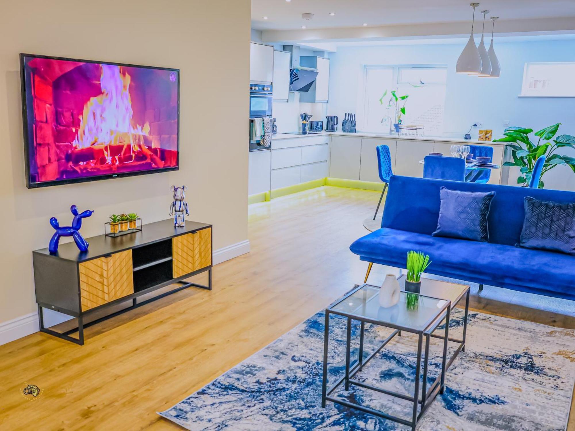 Deja Blue By Altoluxoexperience Short Lets & Serviced With Free Parking