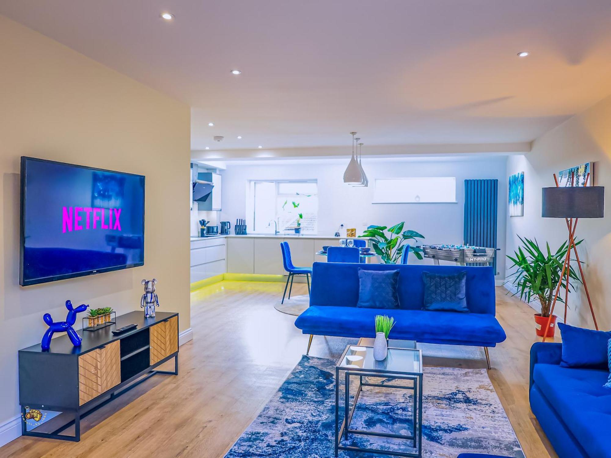 Deja Blue By Altoluxoexperience Short Lets & Serviced With Free Parking * Bristol